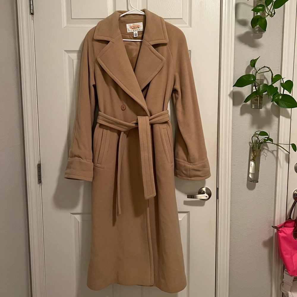 TALBOTS | wool trench coat